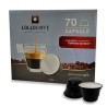 70 Capsule Miscela Nera Lollo Caffè Compatbili Caffitaly