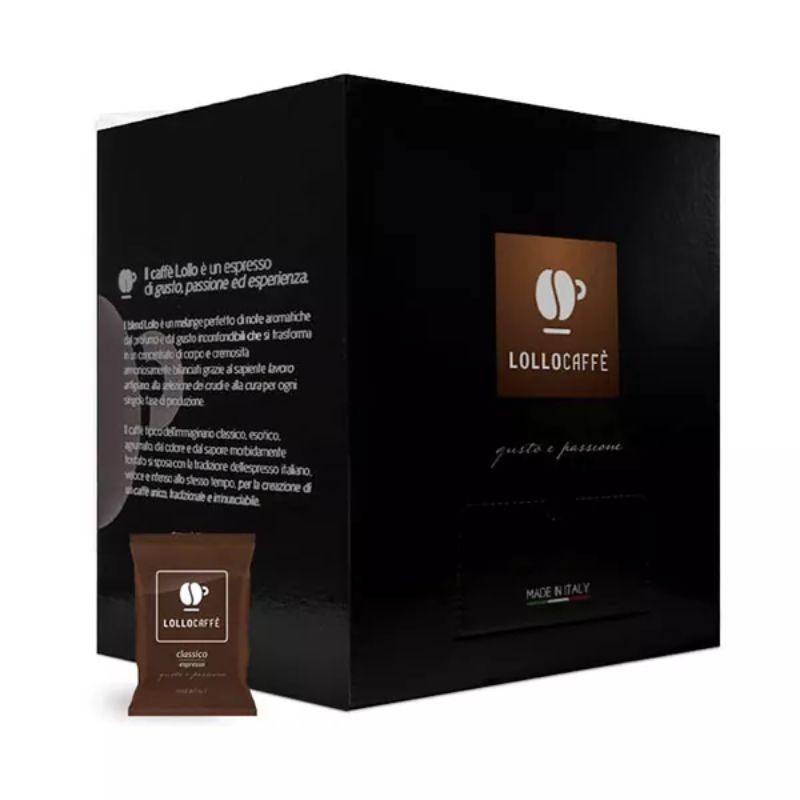 100 Capsule Miscela Classico Lollo Caffè compatibili Essse Caffè