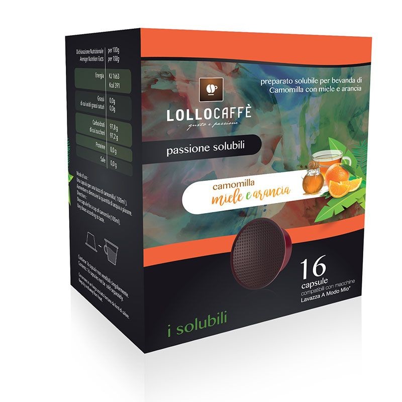 copy of 16 Capsule Tè al Limone Lollo Caffè compatibili A Modo Mio