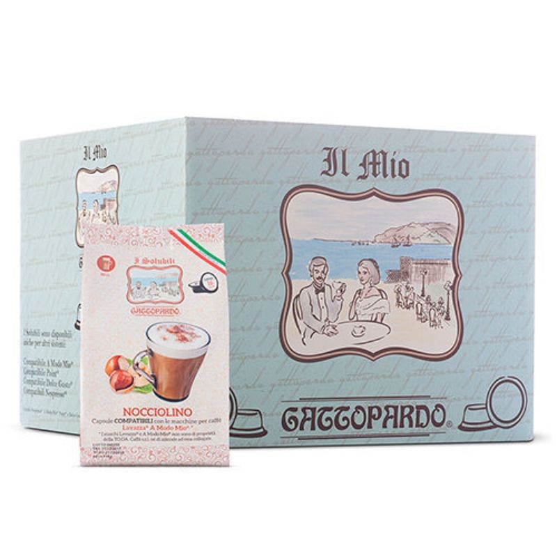 16 Capsule Nocciolino Toda Caffè compatibili A Modo Mio