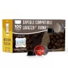 100 Capsule Gusto Ricco Toda Caffè Gattopardo compatibili Lavazza Firma