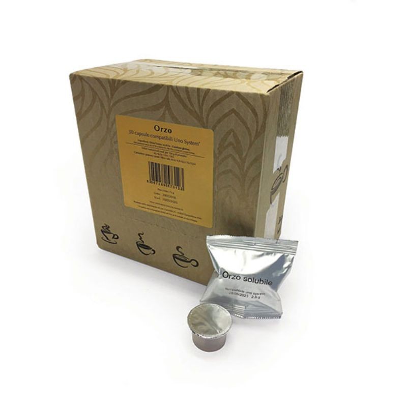 30 Capsule Orzo Neutro compatibili Uno System