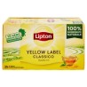25 Saszetek Czarnej Herbaty Lipton Yellow Label.