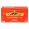 25 Saszetek Czarnej Herbaty Twinings English Breakfast.