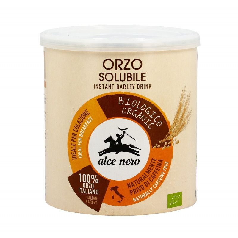 Alce Nero Organiczny Jęczmień Rozpuszczalny 125g Naturalny aromat, bezkofeinowa