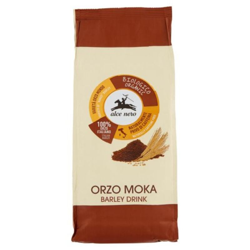 Alce Nero Orzo Moka 500g Naturalny aromat i bezkofeinowa