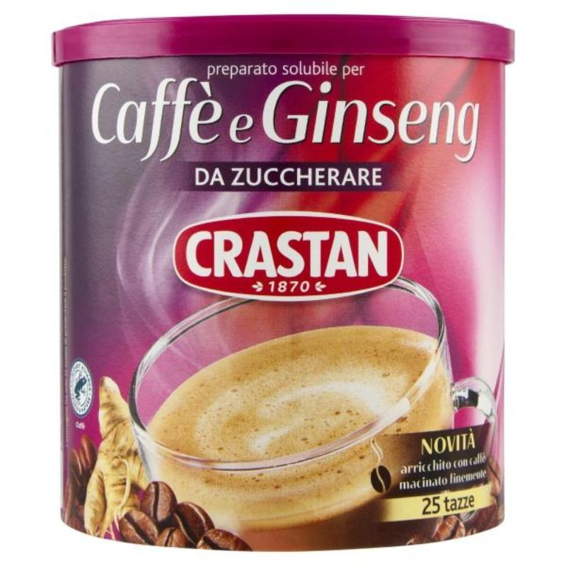 Crastan Kawa rozpuszczalna z żeń-szeniem do słodzenia 200 g