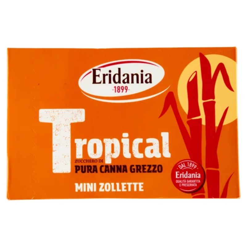 Cukier trzcinowy Eridania Pure, mini kostki, 1 kg