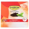 40 Saszetek Czarnej Herbaty Everton Bio Tea English Breakfast.